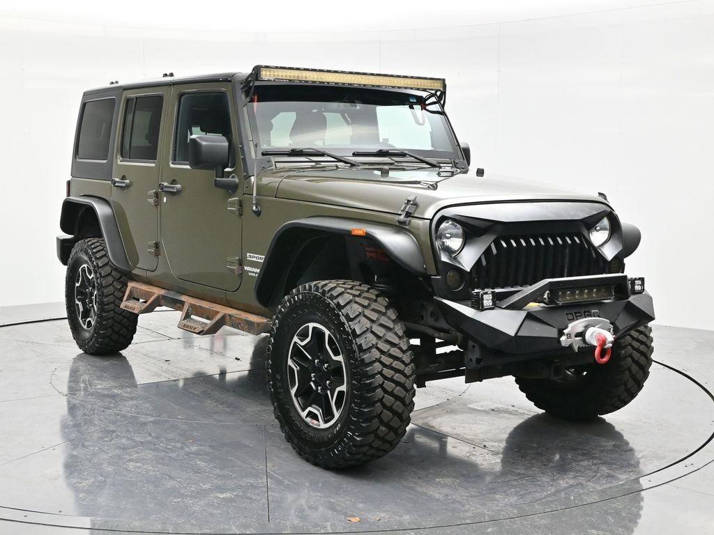 used 2015 Jeep Wrangler Unlimited car, priced at $14,750