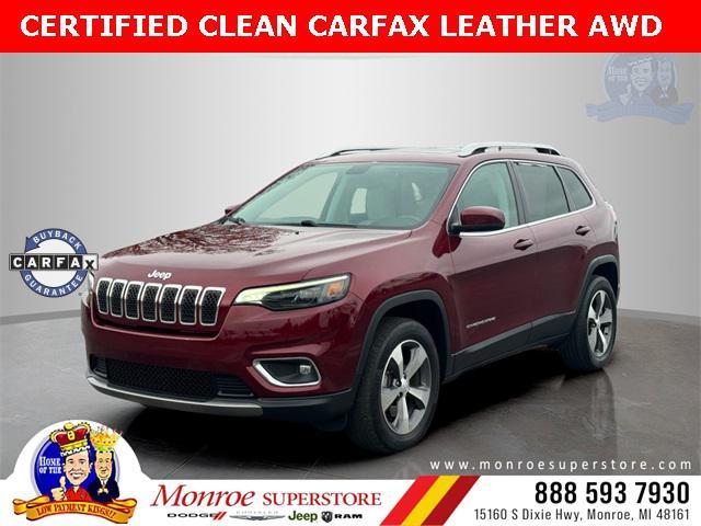 used 2020 Jeep Cherokee car, priced at $20,750