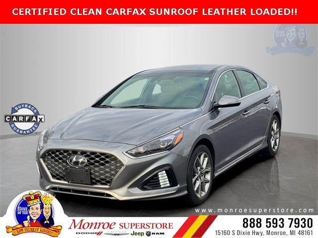 used 2018 Hyundai Sonata car, priced at $19,588