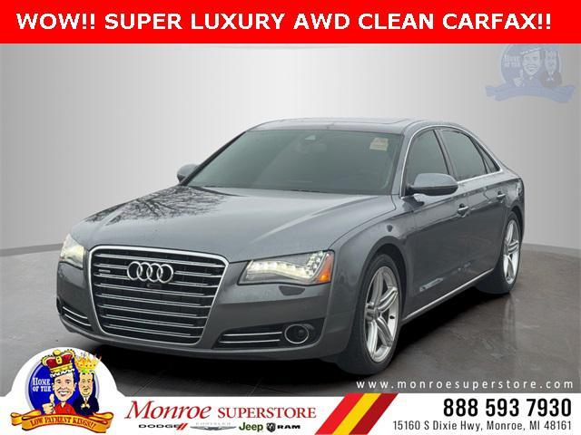 used 2014 Audi A8 car, priced at $16,500