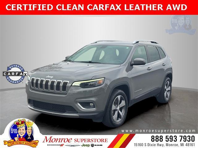 used 2020 Jeep Cherokee car, priced at $20,998