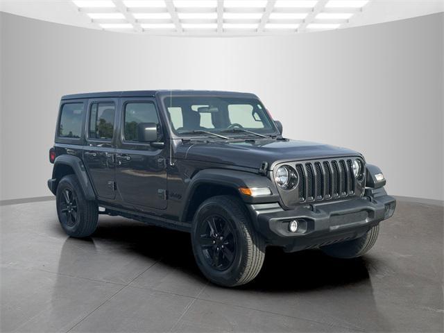 used 2021 Jeep Wrangler Unlimited car, priced at $28,788