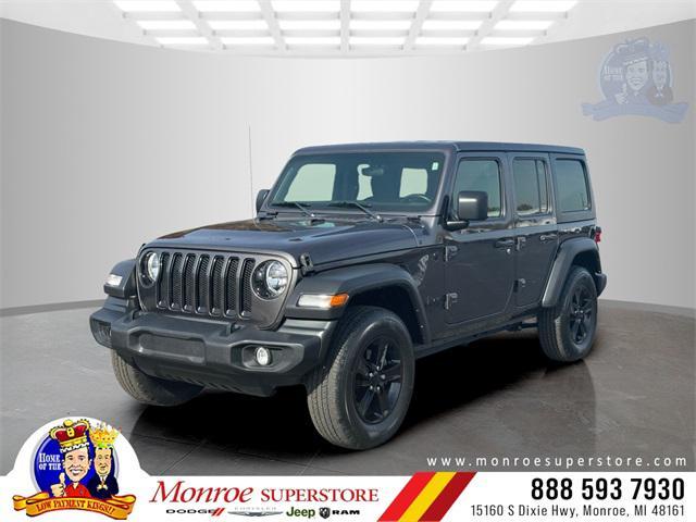 used 2021 Jeep Wrangler Unlimited car, priced at $28,788