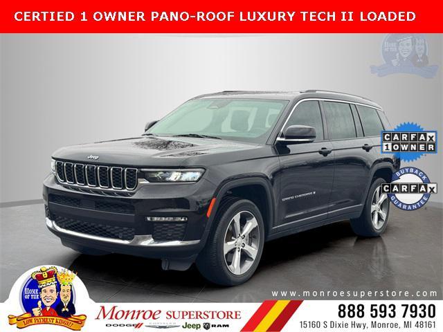 used 2021 Jeep Grand Cherokee L car, priced at $31,000