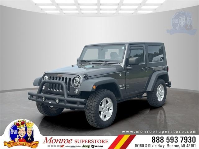 used 2017 Jeep Wrangler car, priced at $16,795