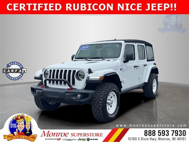 used 2020 Jeep Wrangler Unlimited car, priced at $27,535