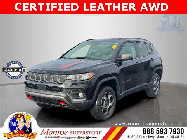 used 2022 Jeep Compass car, priced at $20,998