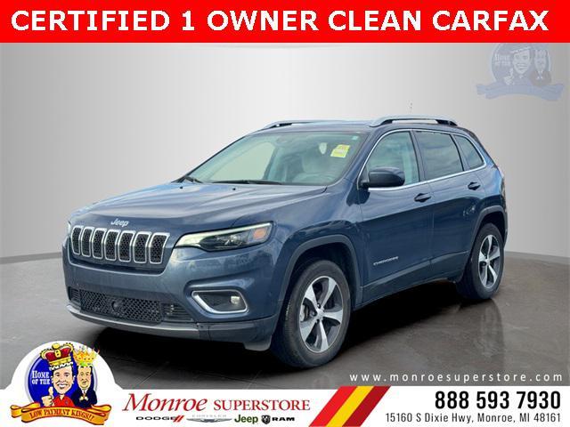 used 2021 Jeep Cherokee car, priced at $21,998