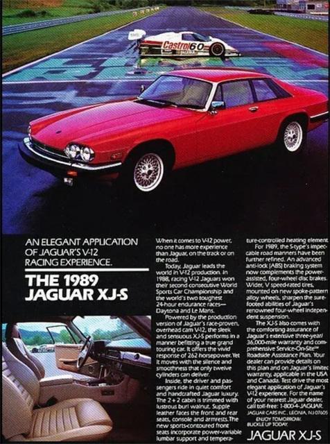 used 1989 Jaguar XJS car, priced at $13,998