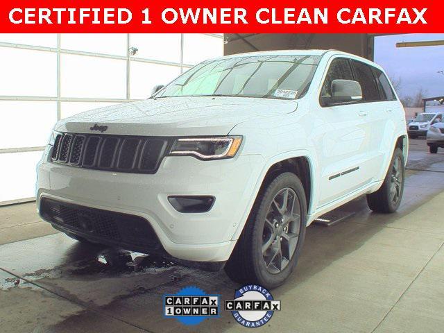 used 2021 Jeep Grand Cherokee car, priced at $30,588