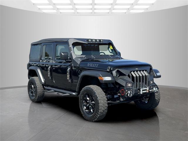 used 2021 Jeep Wrangler Unlimited car, priced at $29,458