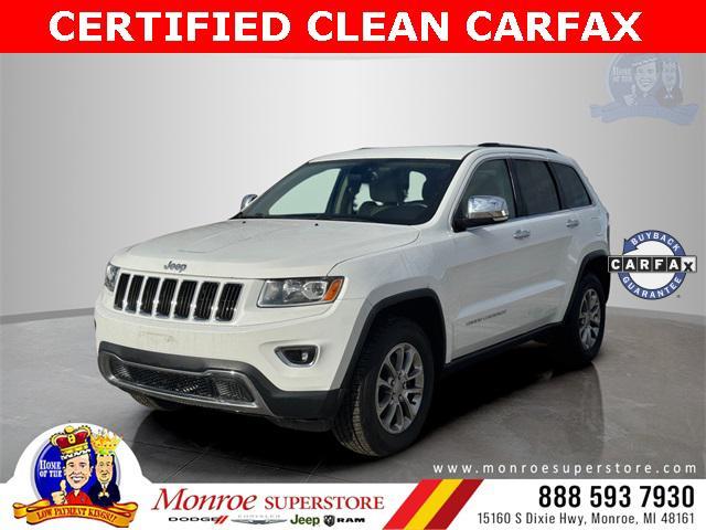 used 2015 Jeep Grand Cherokee car, priced at $15,988