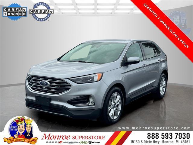 used 2022 Ford Edge car, priced at $21,878