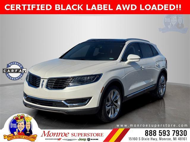 used 2016 Lincoln MKX car, priced at $16,500