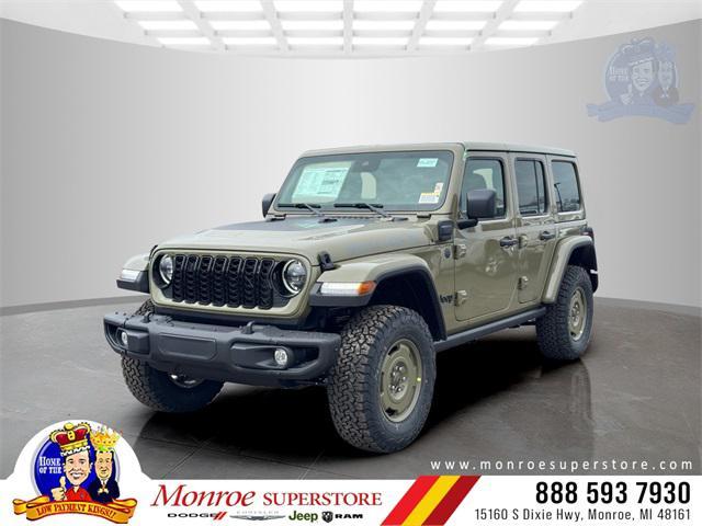 new 2025 Jeep Wrangler 4xe car, priced at $68,305