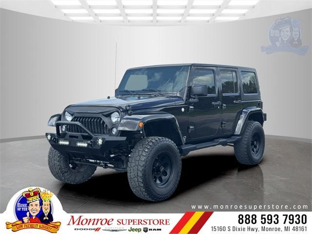 used 2014 Jeep Wrangler Unlimited car, priced at $17,988