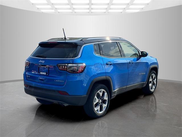 used 2021 Jeep Compass car, priced at $21,997