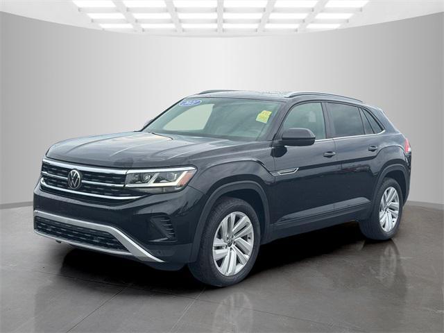used 2021 Volkswagen Atlas Cross Sport car, priced at $27,896