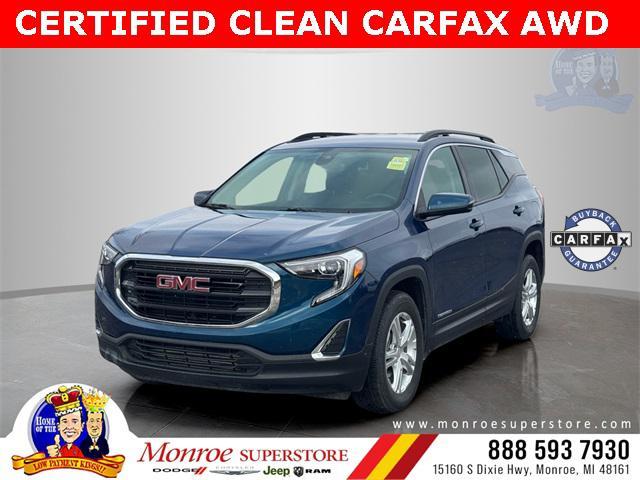 used 2020 GMC Terrain car, priced at $20,500