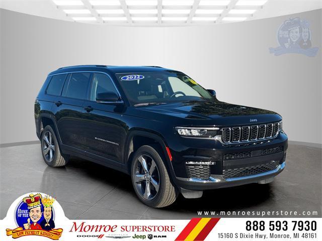 used 2022 Jeep Grand Cherokee L car, priced at $30,592