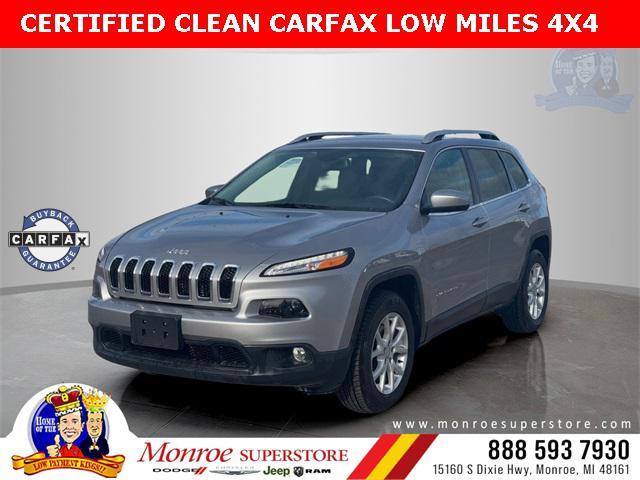 used 2018 Jeep Cherokee car, priced at $17,000