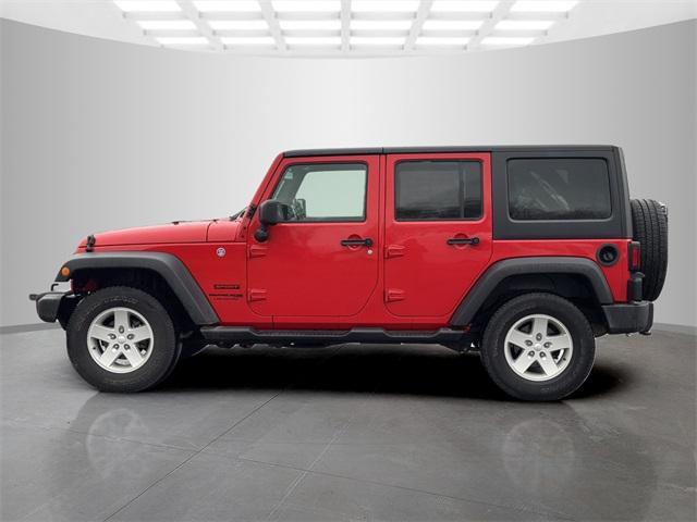 used 2018 Jeep Wrangler JK Unlimited car, priced at $16,800