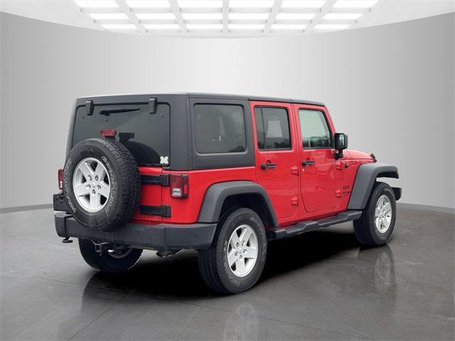 used 2018 Jeep Wrangler JK Unlimited car, priced at $16,800