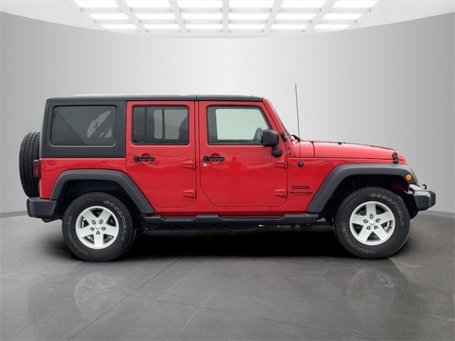 used 2018 Jeep Wrangler JK Unlimited car, priced at $16,800