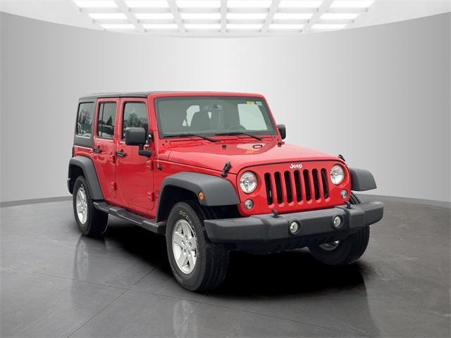 used 2018 Jeep Wrangler JK Unlimited car, priced at $16,800