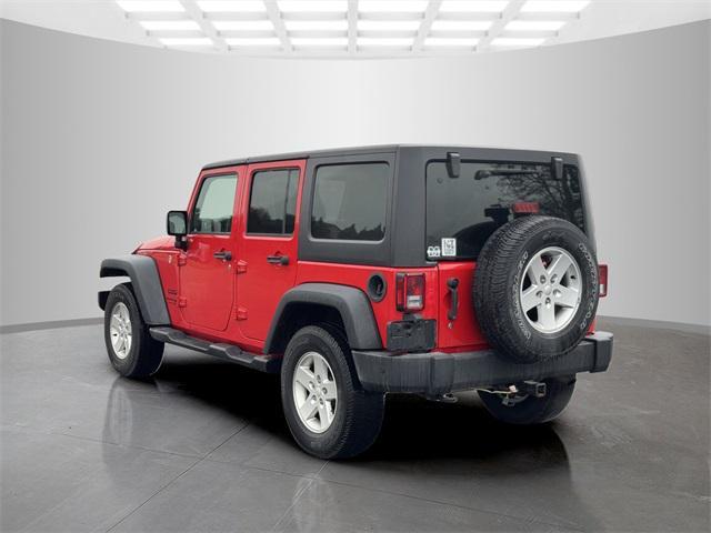 used 2018 Jeep Wrangler JK Unlimited car, priced at $16,800