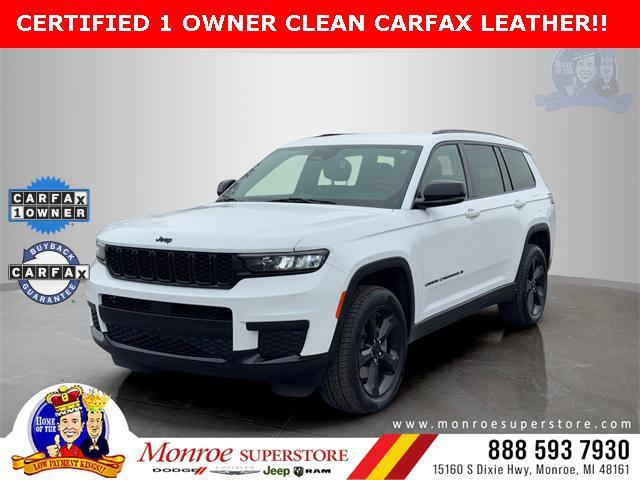 used 2021 Jeep Grand Cherokee L car, priced at $30,500