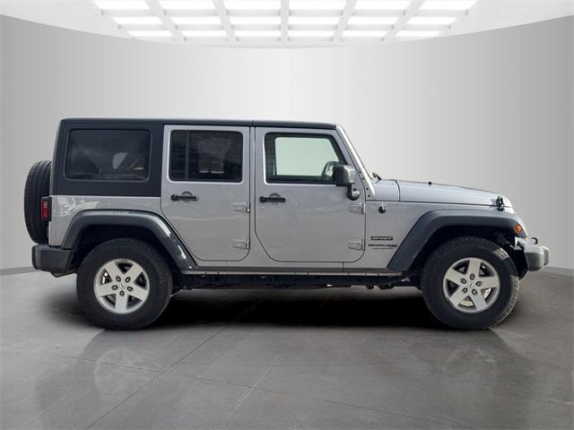 used 2018 Jeep Wrangler JK Unlimited car, priced at $16,500