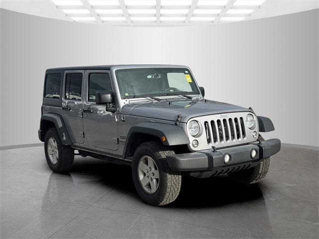 used 2018 Jeep Wrangler JK Unlimited car, priced at $16,500