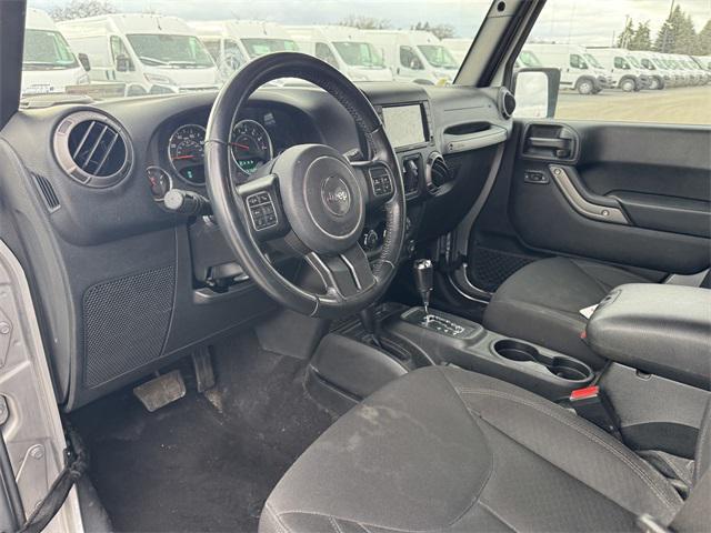 used 2018 Jeep Wrangler JK Unlimited car, priced at $16,500