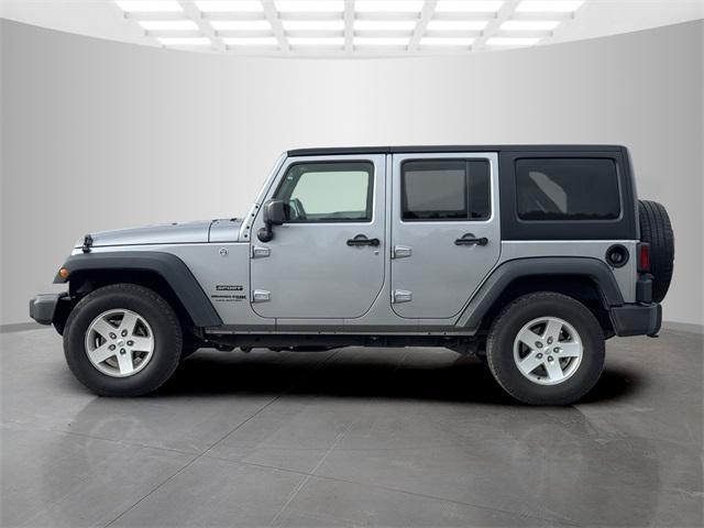 used 2018 Jeep Wrangler JK Unlimited car, priced at $16,500