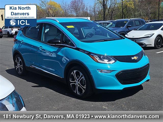 used 2021 Chevrolet Bolt EV car, priced at $17,987