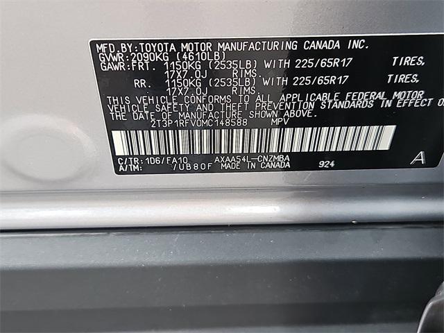 used 2021 Toyota RAV4 car, priced at $30,987