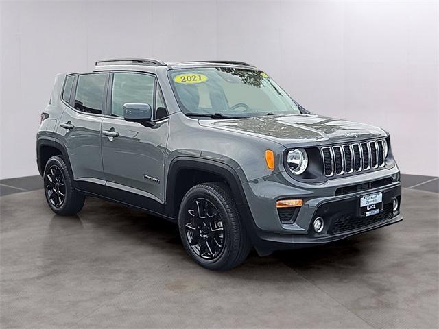 used 2021 Jeep Renegade car, priced at $17,987