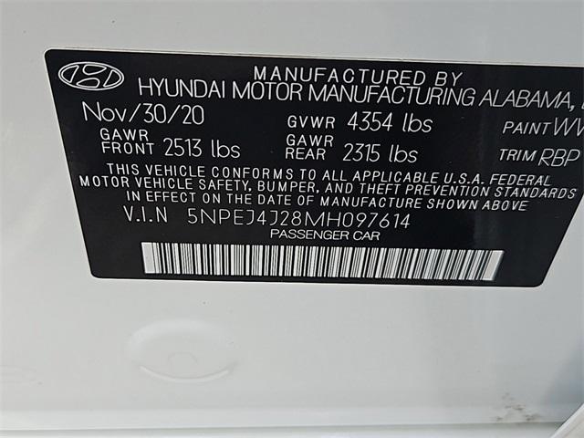 used 2021 Hyundai Sonata car, priced at $20,987