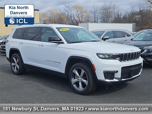 used 2021 Jeep Grand Cherokee L car, priced at $30,987