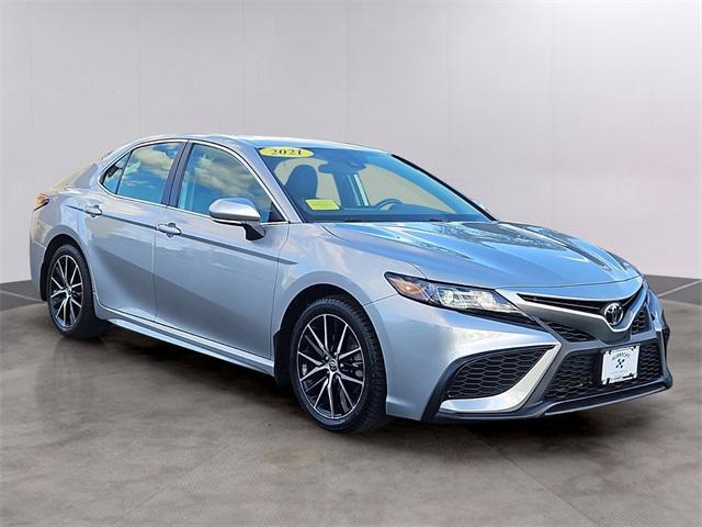 used 2021 Toyota Camry car, priced at $25,487