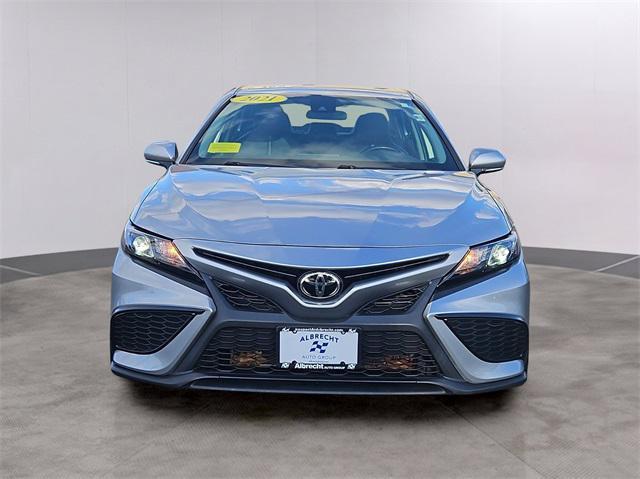 used 2021 Toyota Camry car, priced at $25,487