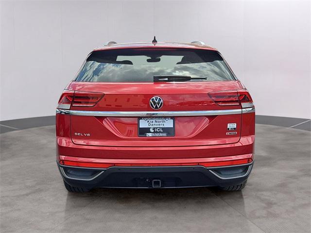 used 2021 Volkswagen Atlas Cross Sport car, priced at $27,987