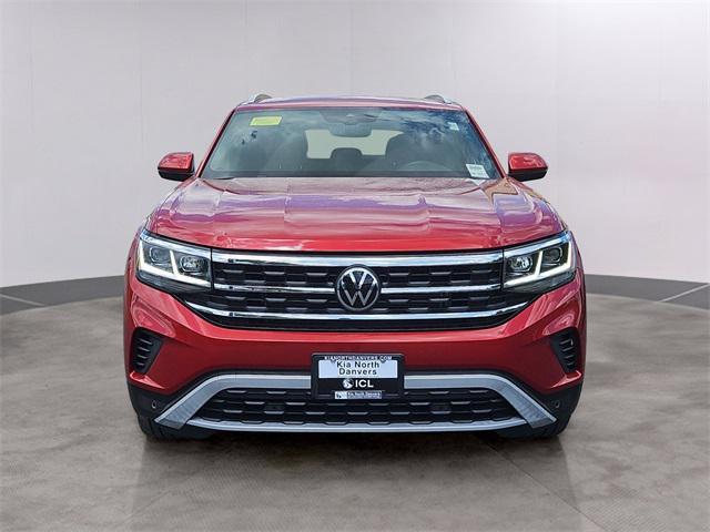 used 2021 Volkswagen Atlas Cross Sport car, priced at $27,987