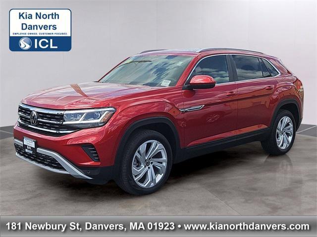 used 2021 Volkswagen Atlas Cross Sport car, priced at $28,987