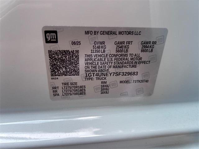 new 2025 GMC Sierra 2500 car, priced at $73,500