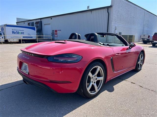 used 2023 Porsche 718 Boxster car, priced at $59,000