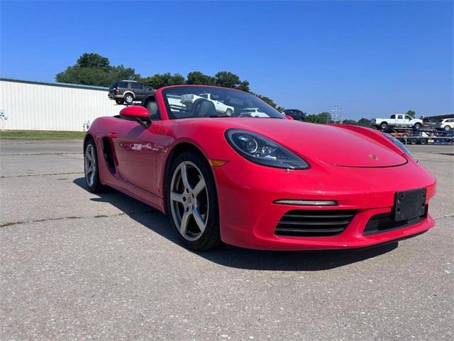 used 2023 Porsche 718 Boxster car, priced at $59,000