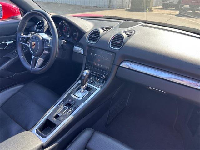 used 2023 Porsche 718 Boxster car, priced at $59,000