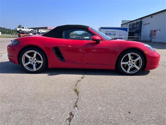 used 2023 Porsche 718 Boxster car, priced at $59,000
